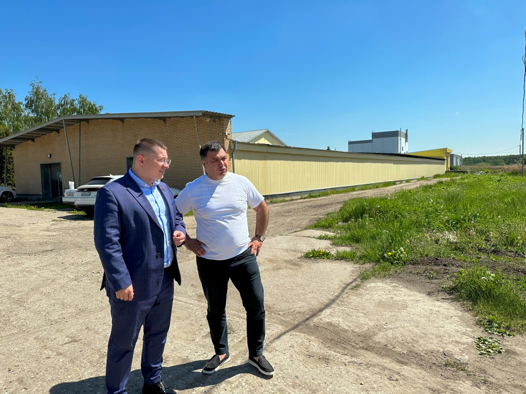 Депутат Мособлдумы Марк Черемисов посетил ООО «СПК Агрони» в Богородском г.о.