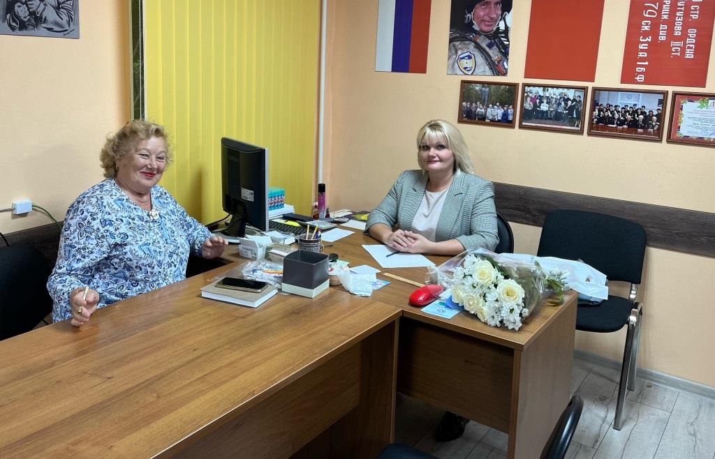 Личный прием с Совете ветеранов мкр. Чкаловский