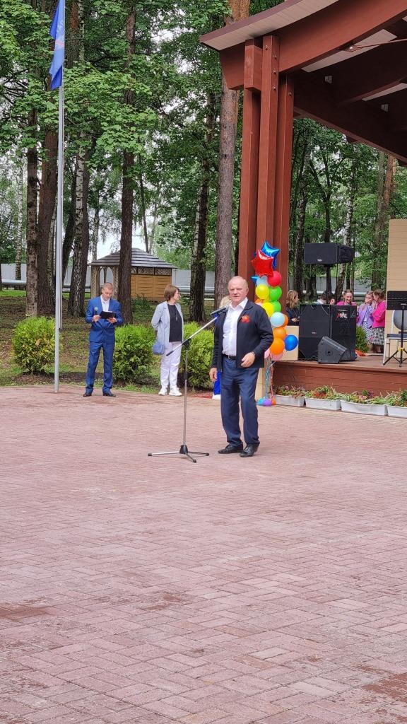 Депутат Государственной Думы Николай Васильев принял участие в церемонии открытия детского центра «Юный патриот» в оздоровительном комплексе «Снегири»