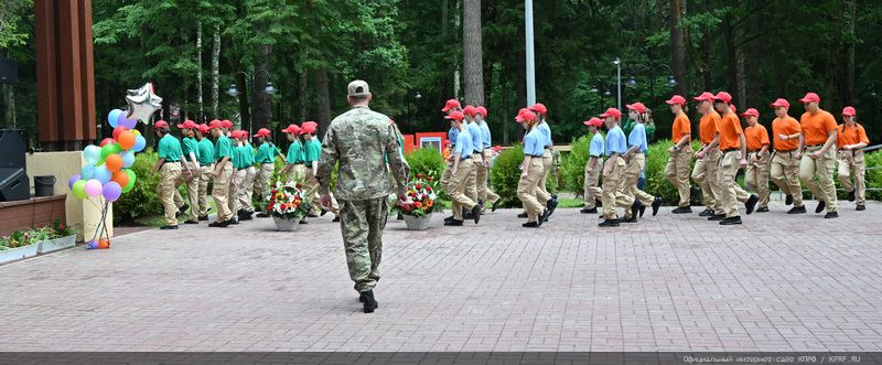 Г.А. Зюганов выступил на открытии детского военно-спортивного лагеря «Юный патриот»