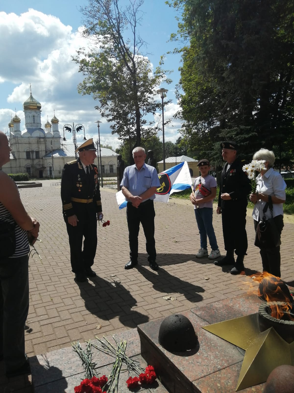 День ВМФ и гости в Рузском отделении КПРФ