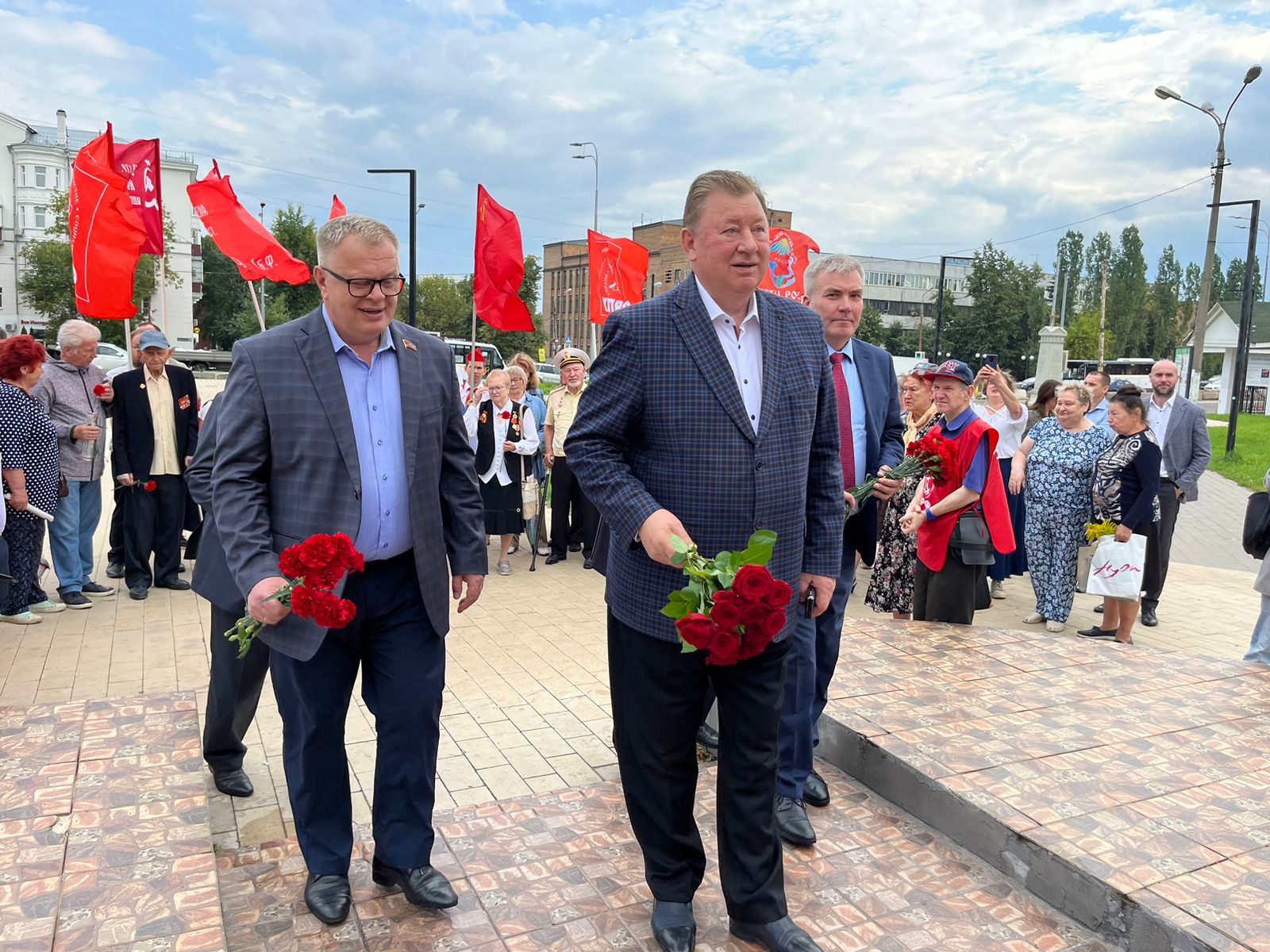 Состоялся рабочий визит заместителя Председателя ЦК КПРФ Владимира Кашина в городской округ Люберцы