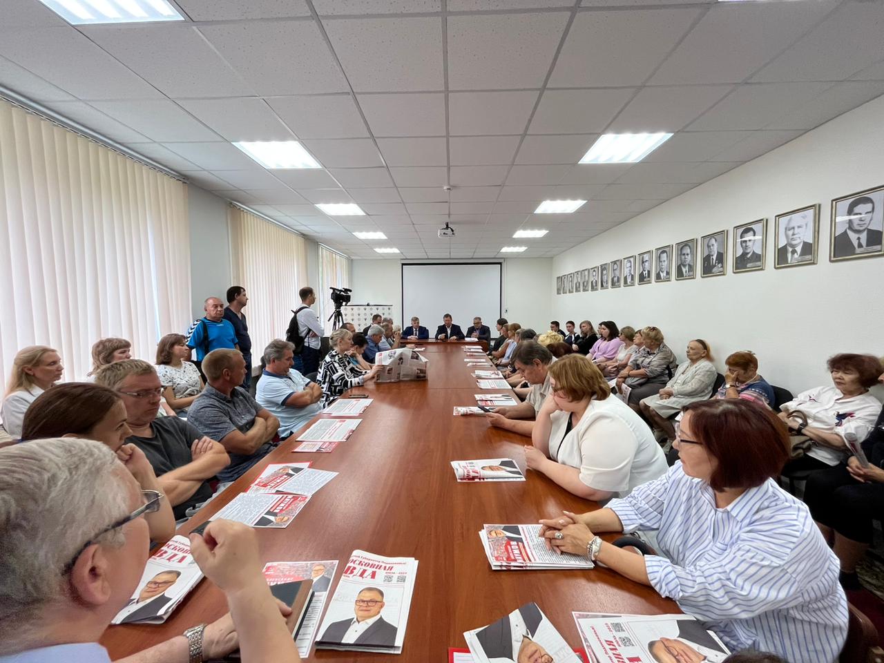 Состоялся рабочий визит заместителя Председателя ЦК КПРФ Владимира Кашина в городской округ Люберцы