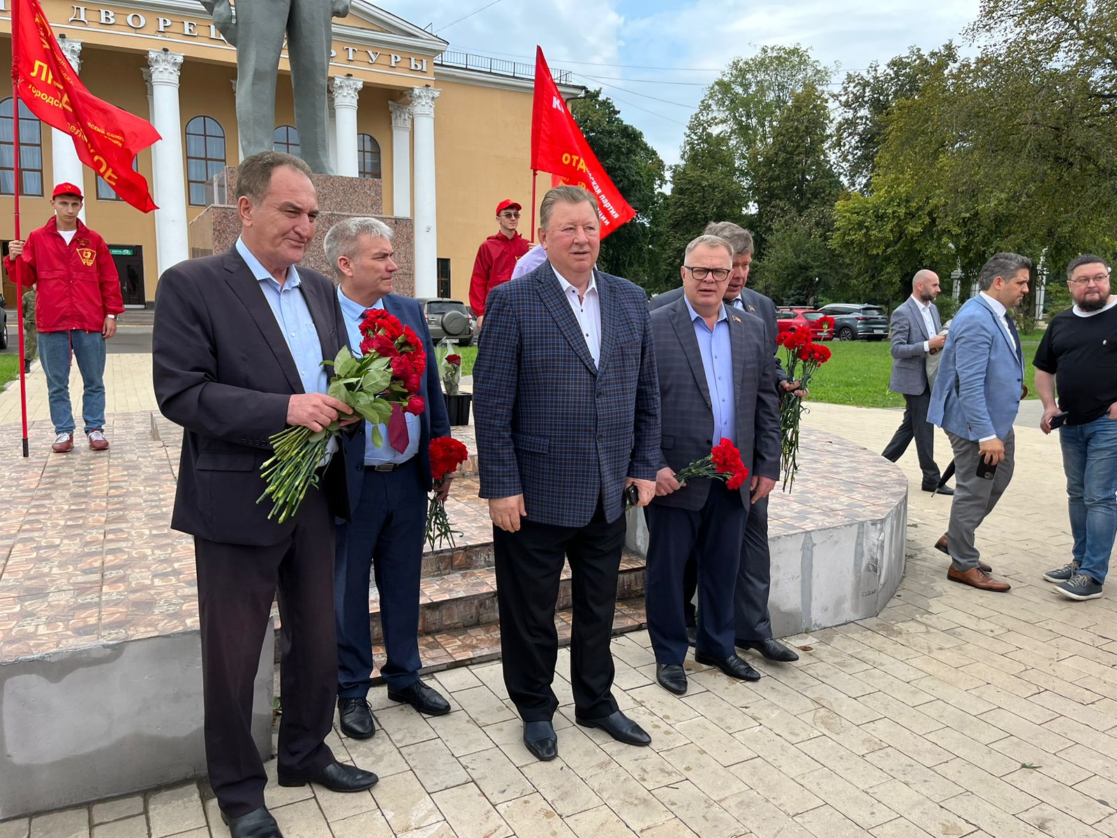 Состоялся рабочий визит заместителя Председателя ЦК КПРФ Владимира Кашина в городской округ Люберцы