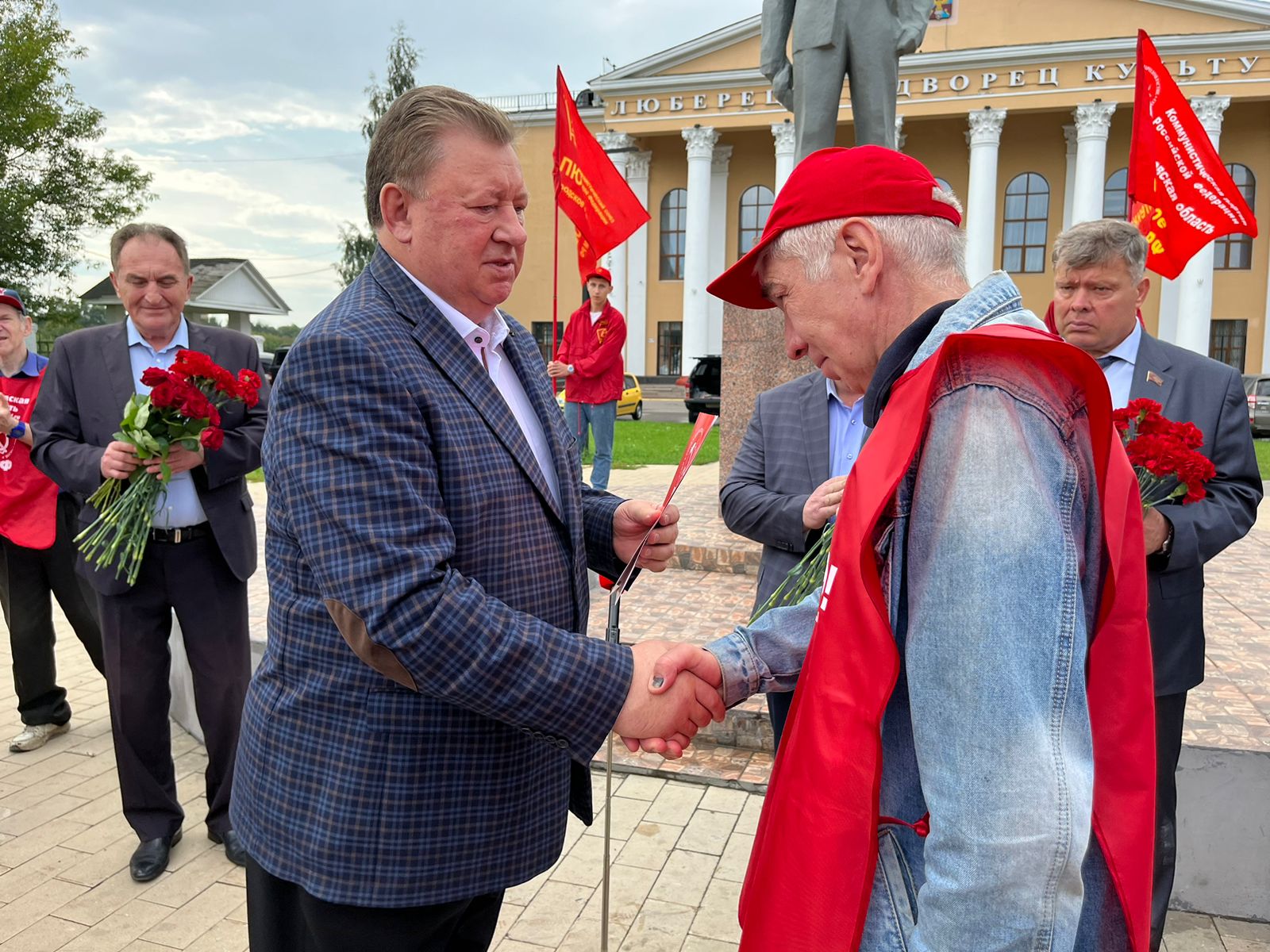 Состоялся рабочий визит заместителя Председателя ЦК КПРФ Владимира Кашина в городской округ Люберцы