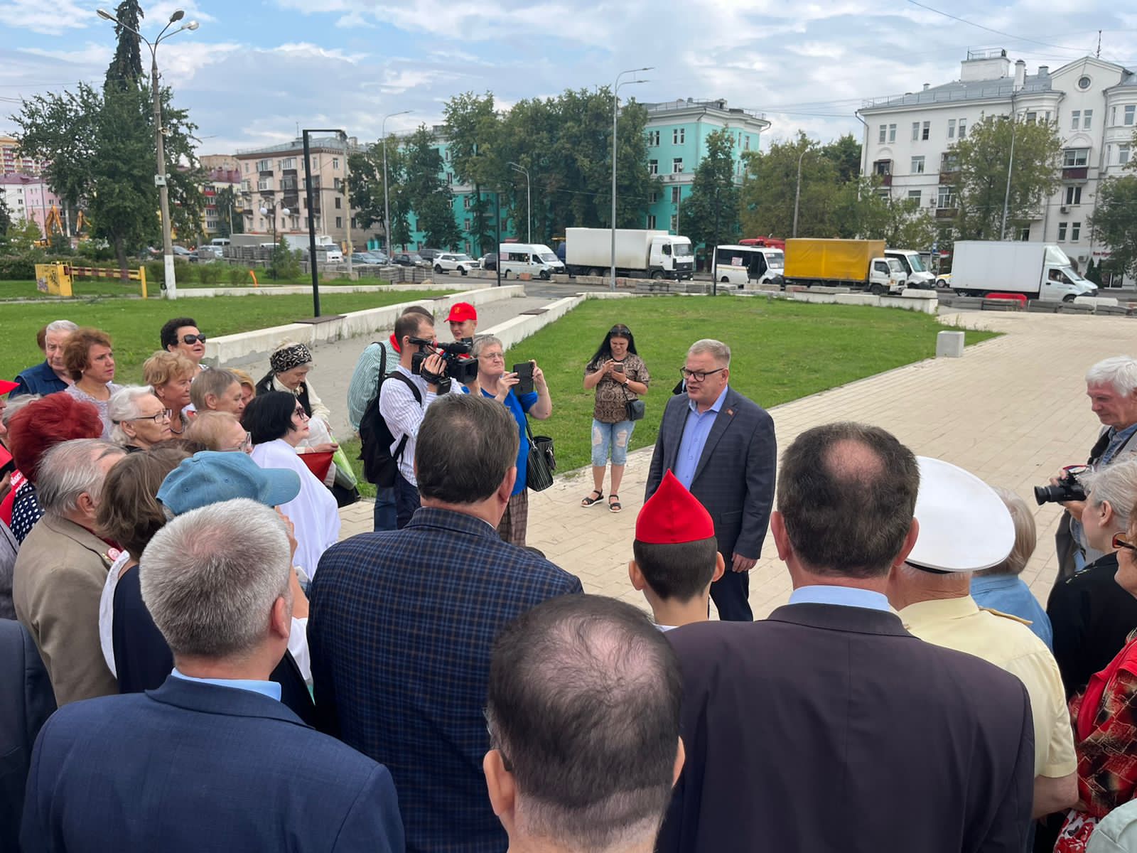 Состоялся рабочий визит заместителя Председателя ЦК КПРФ Владимира Кашина в городской округ Люберцы