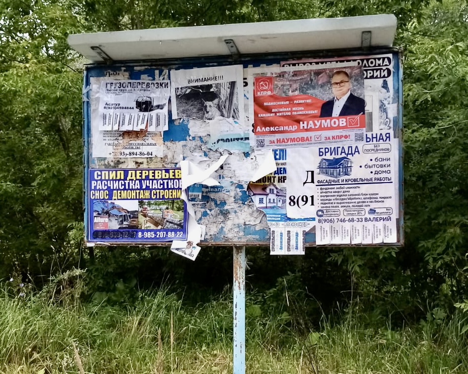 В Коломне агитационная кампания в самом разгаре