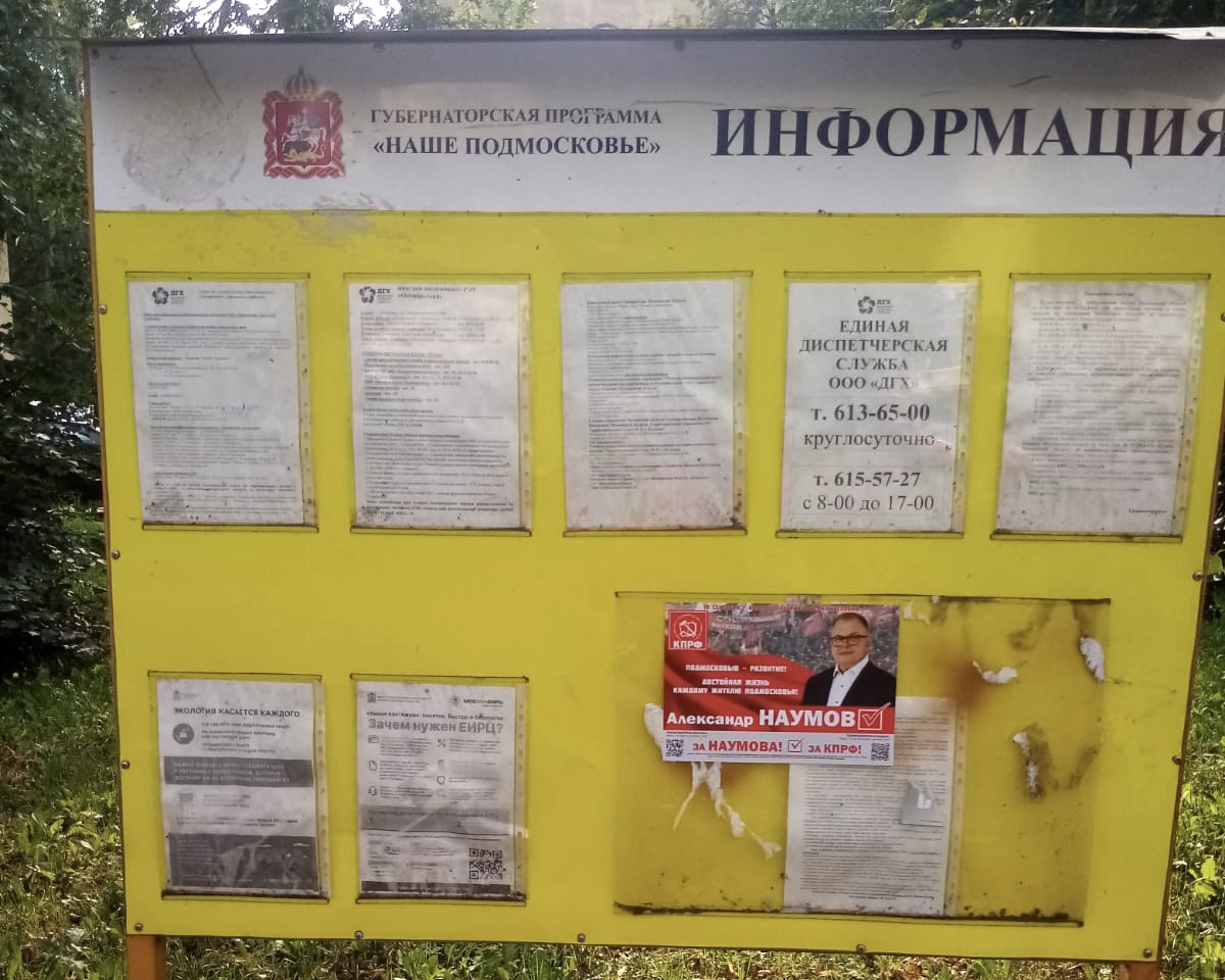 В Коломне агитационная кампания в самом разгаре