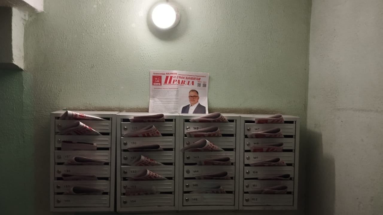Агитационная кампания в Химках
