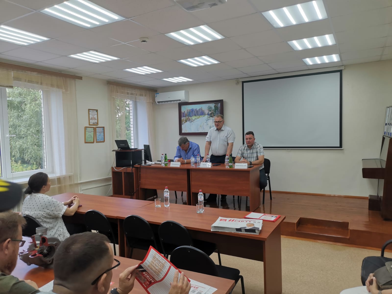 Заместитель Председателя Московской областной Думы Александр Наумов посетил предприятие «Турбокомплект» в городе Протвино