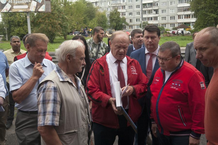 Г.А. Зюганов принял участие в праздновании Медового Спаса в г. Конаково Тверской области
