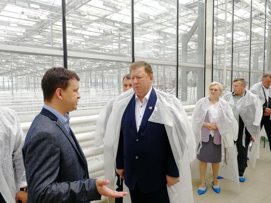 Председатель Комитета Государственной Думы России по аграрным вопросам Владимир Кашин посетил сельхозпредприятия Хакасии