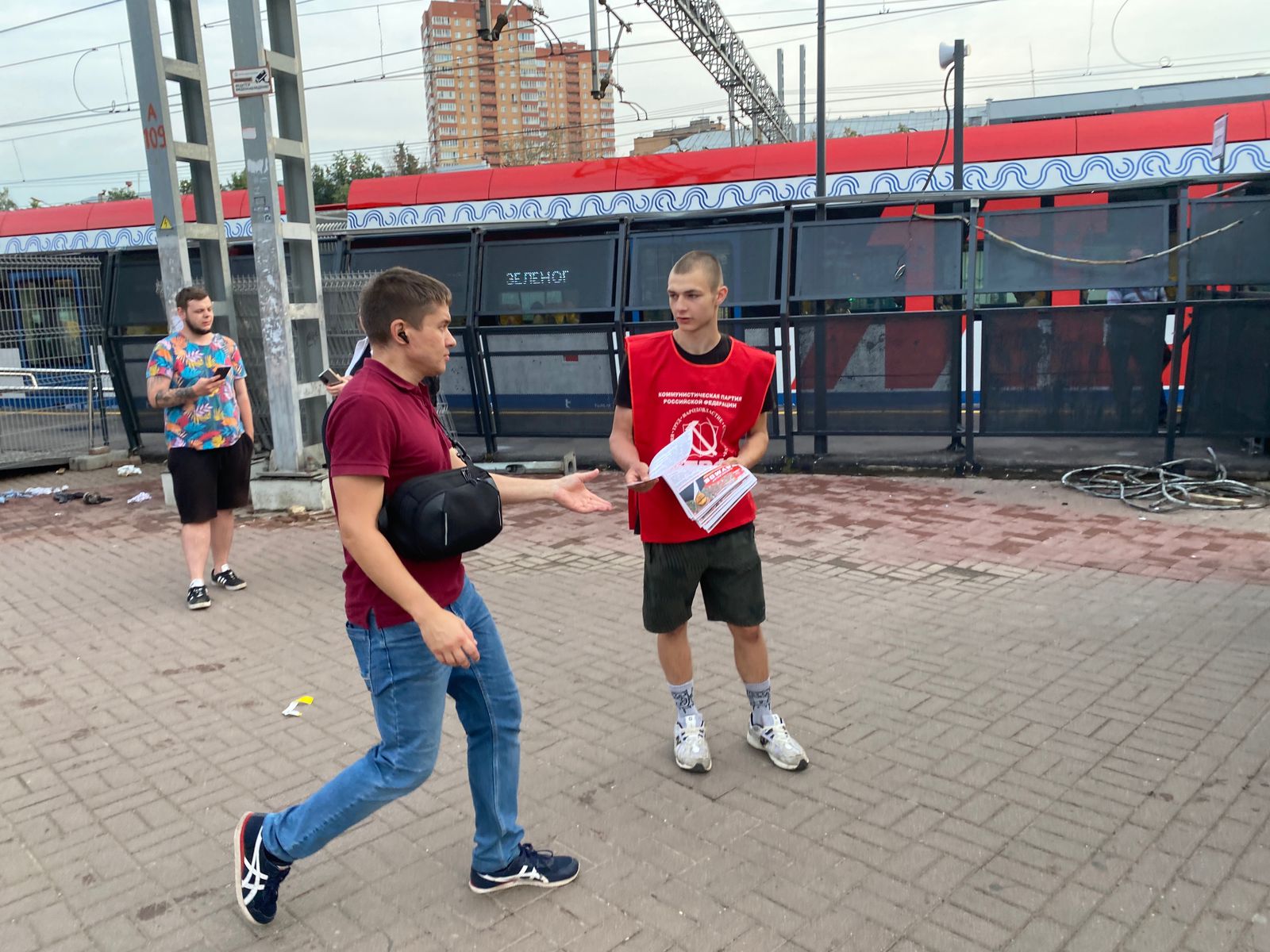 Агитационная кампания в Химках