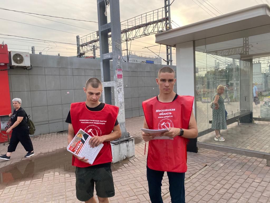 Агитационная кампания в Химках
