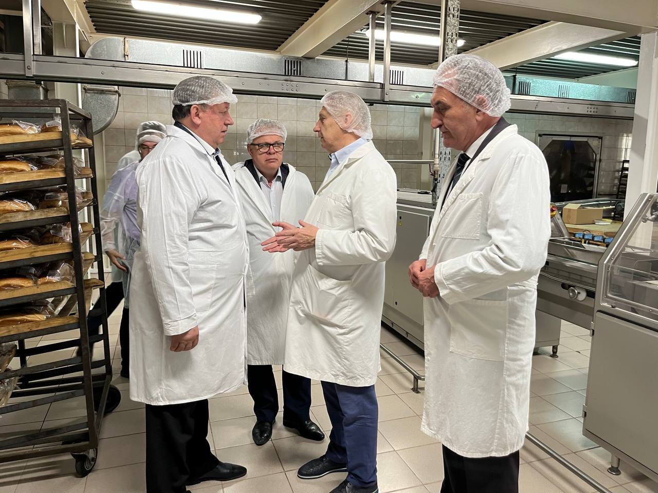 Заместитель Председателя ЦК КПРФ, Председатель Комитета Государственной Думы по аграрным вопросам В.И. Кашин посетил ЗАО «Щёлковохлеб»