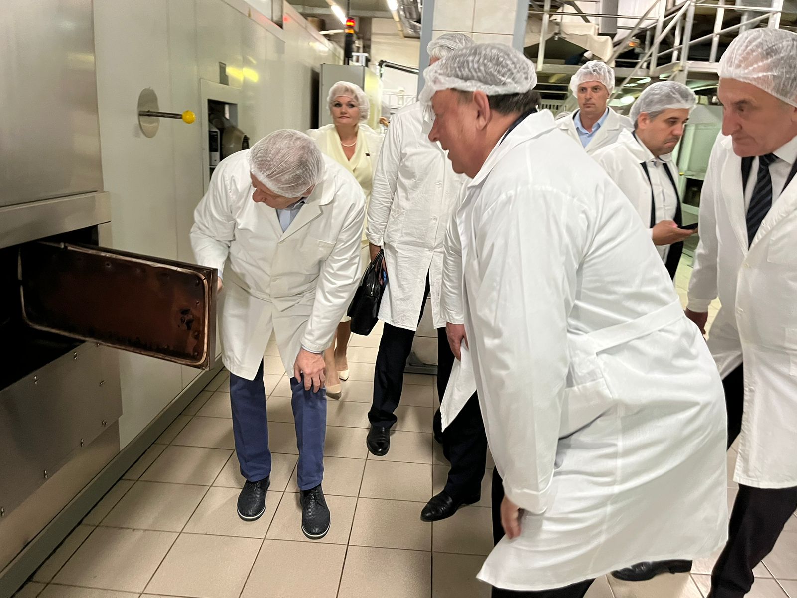 Заместитель Председателя ЦК КПРФ, Председатель Комитета Государственной Думы по аграрным вопросам В.И. Кашин посетил ЗАО «Щёлковохлеб»