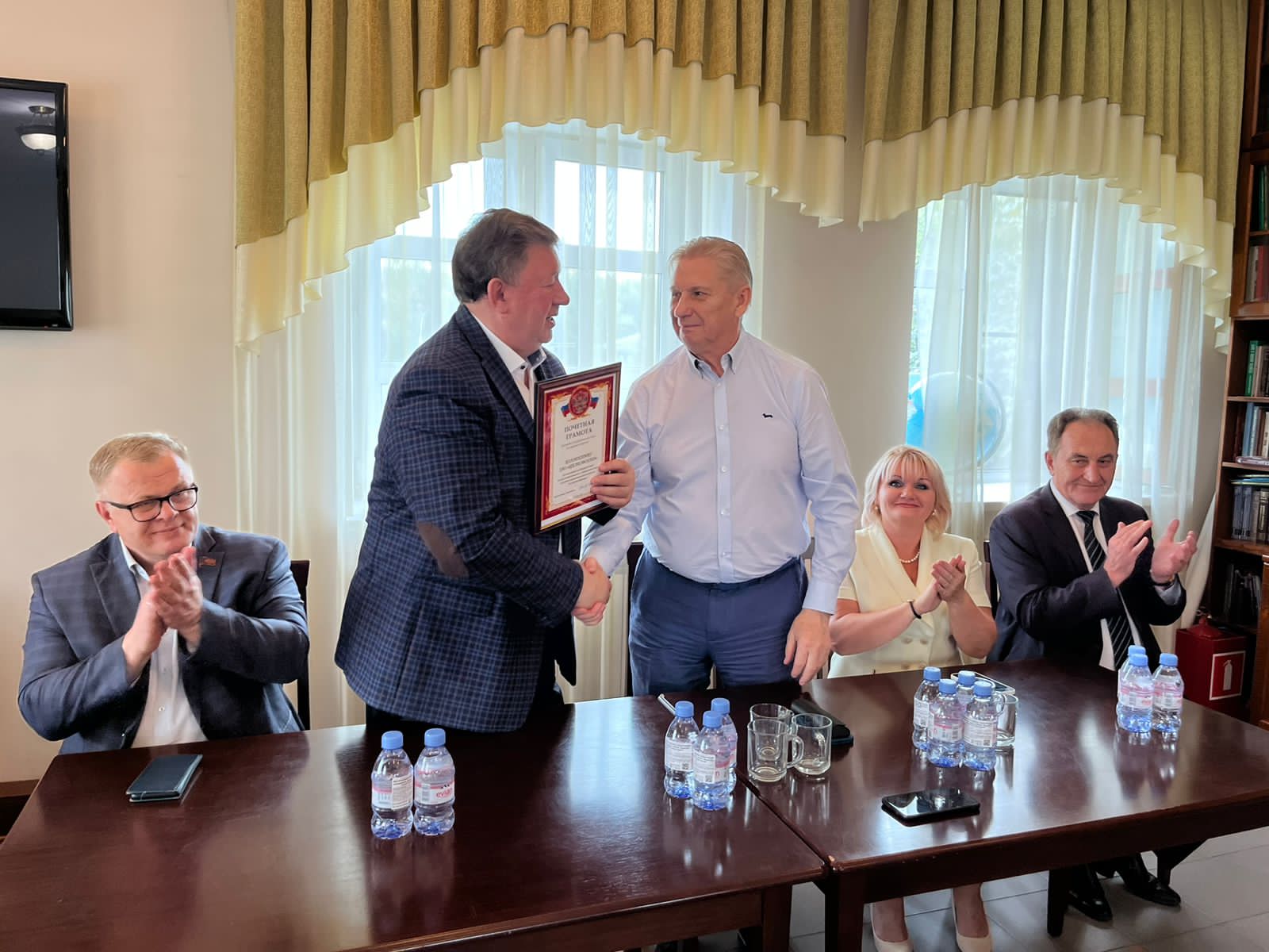 Заместитель Председателя ЦК КПРФ, Председатель Комитета Государственной Думы по аграрным вопросам В.И. Кашин посетил ЗАО «Щёлковохлеб»