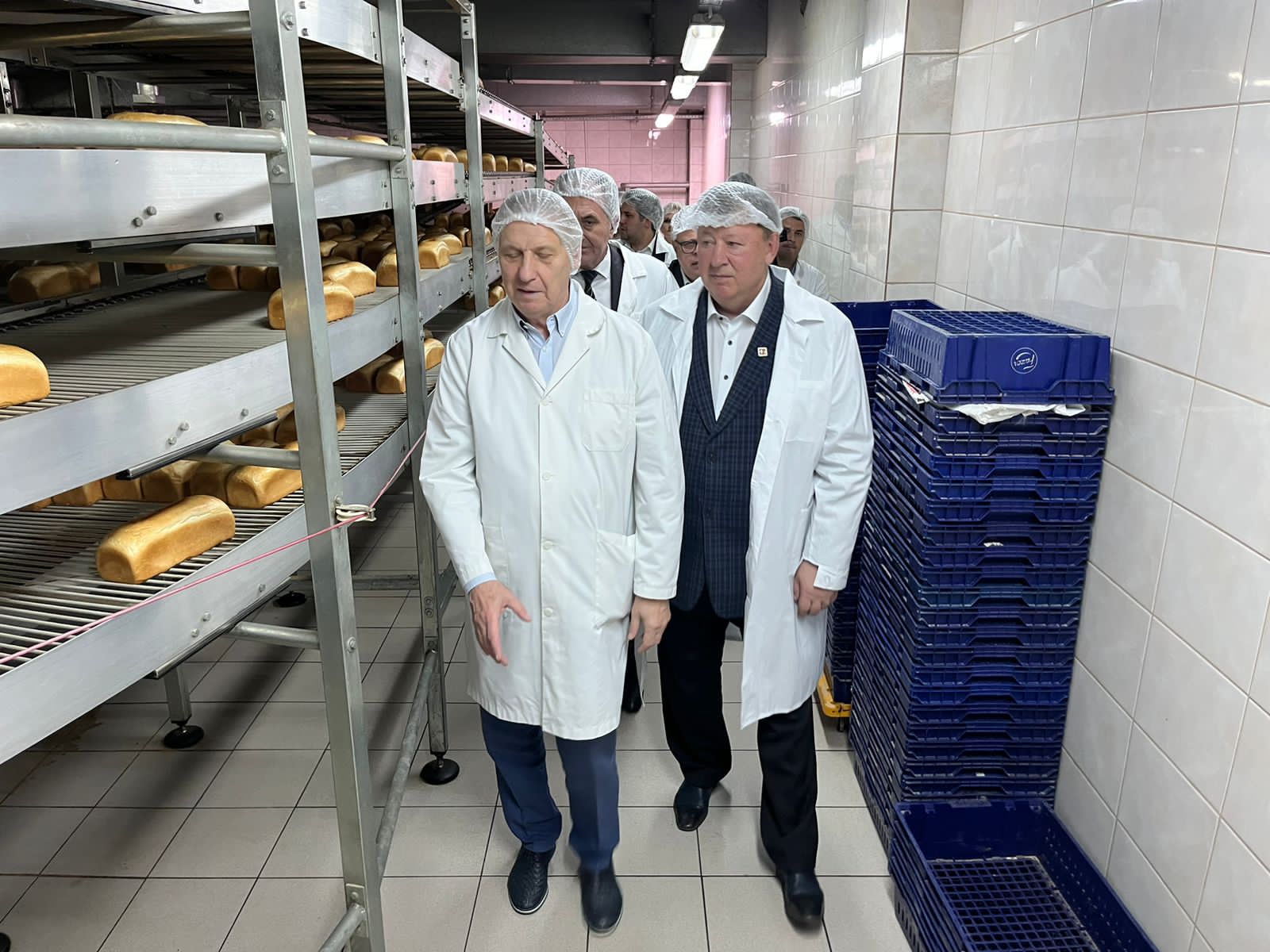 Заместитель Председателя ЦК КПРФ, Председатель Комитета Государственной Думы по аграрным вопросам В.И. Кашин посетил ЗАО «Щёлковохлеб»