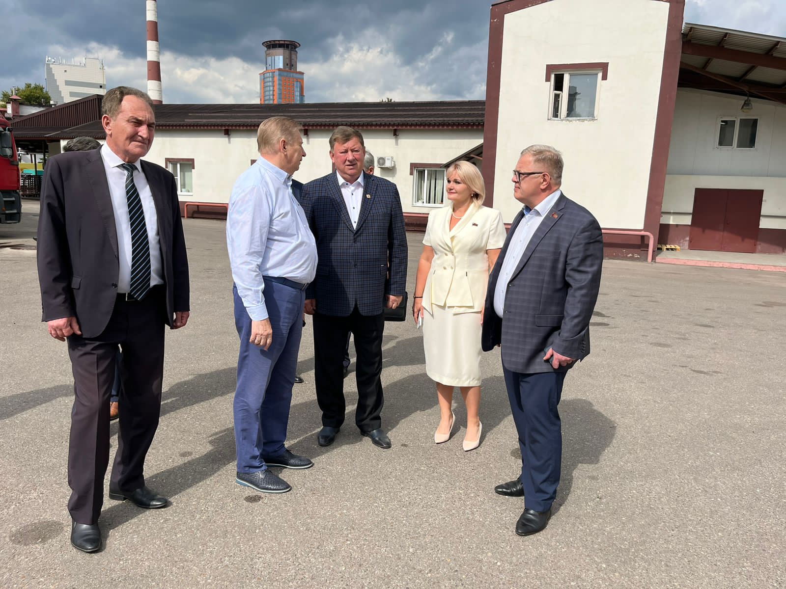 Заместитель Председателя ЦК КПРФ, Председатель Комитета Государственной Думы по аграрным вопросам В.И. Кашин посетил ЗАО «Щёлковохлеб»