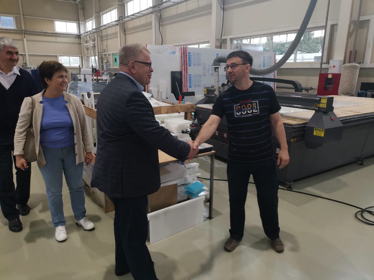 Кандидат на должность Губернатора Московской области от КПРФ Александр Наумов посетил предприятие «АНТЕС»