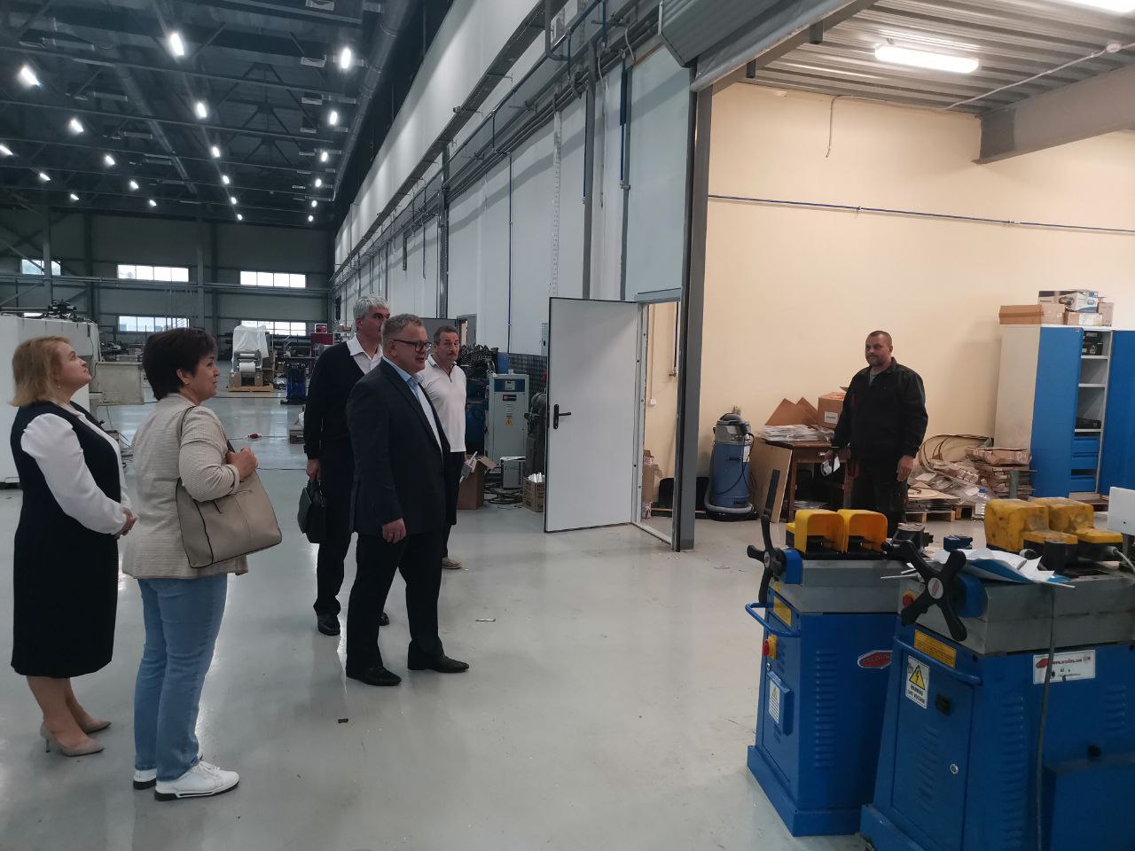 Кандидат на должность Губернатора Московской области от КПРФ Александр Наумов посетил предприятие «АНТЕС»