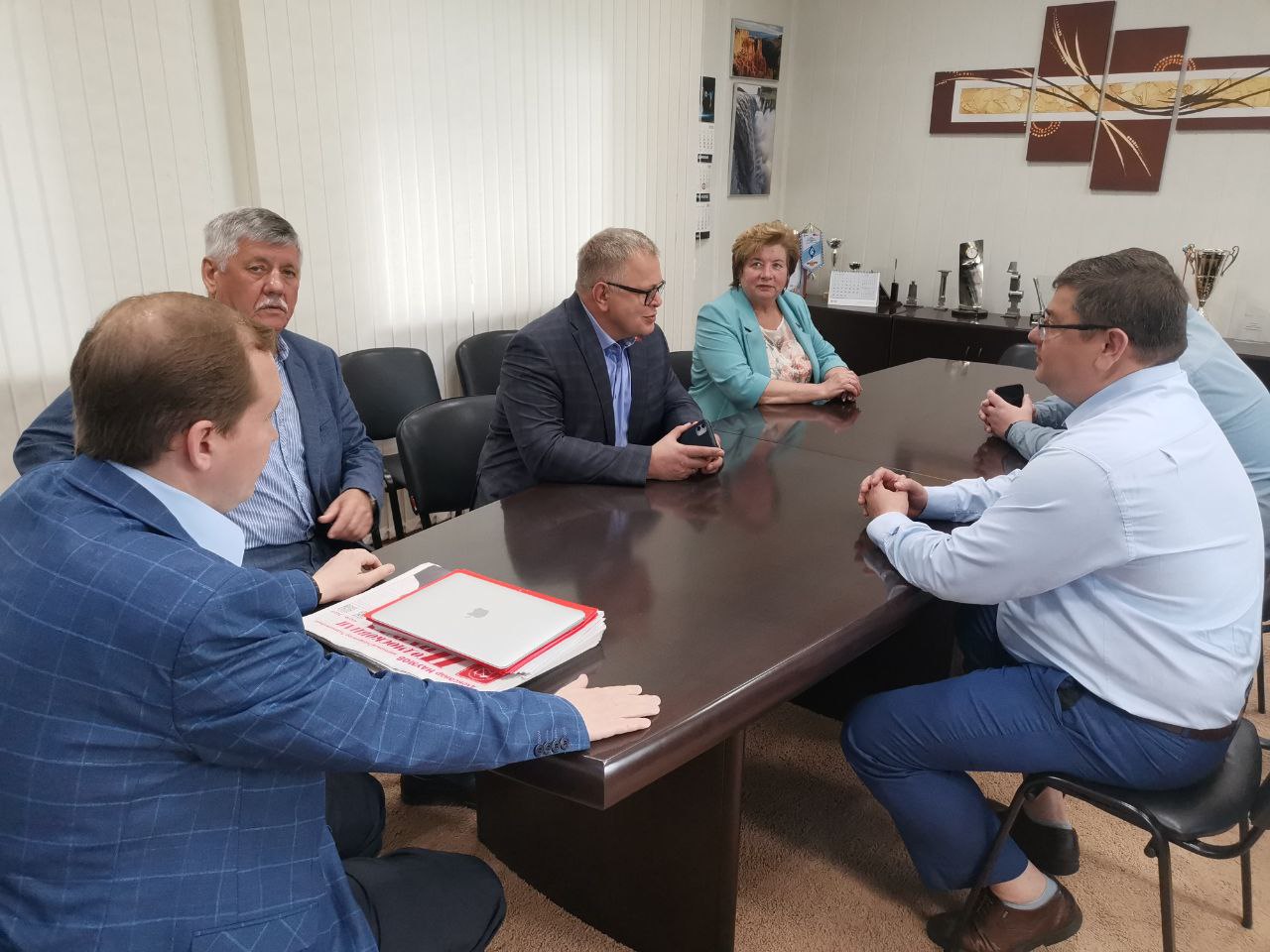 Кандидат на должность Губернатора Московской области от КПРФ Александр Наумов посетил Наро-Фоминский машиностроительный завод