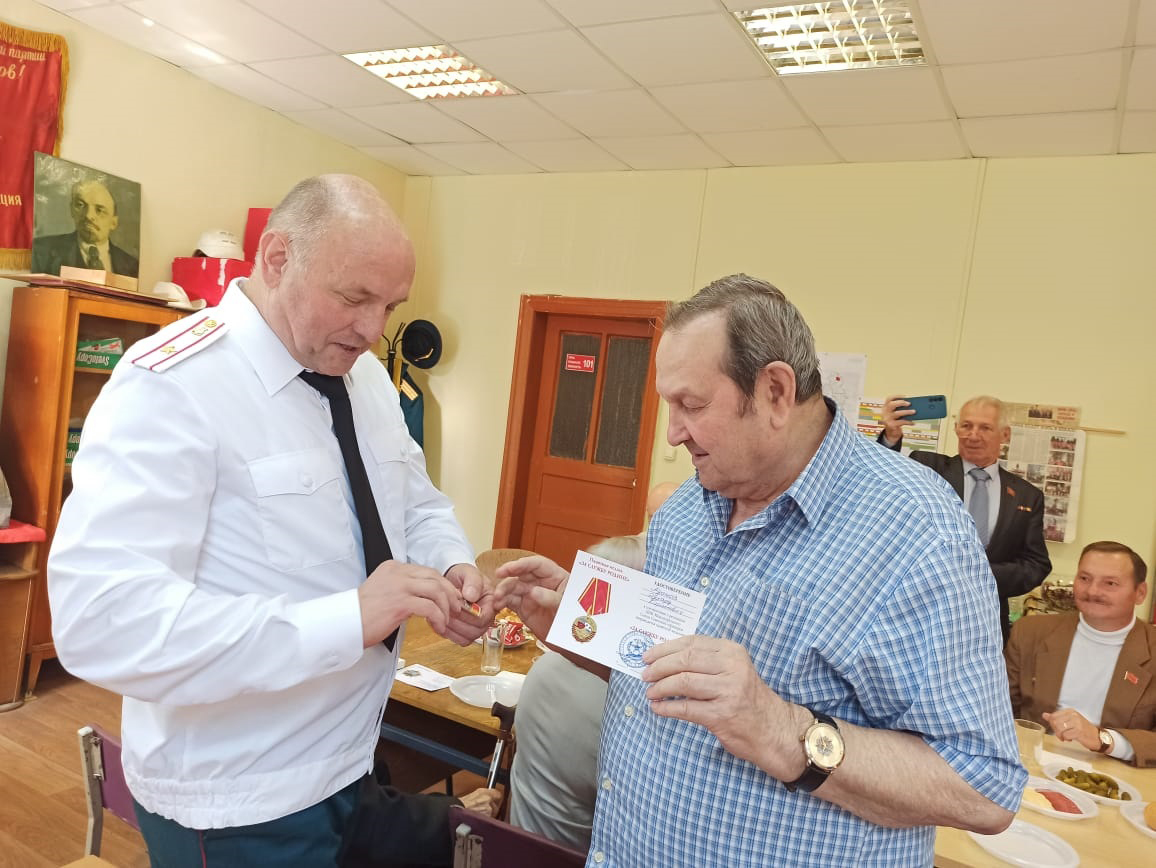 Торжественное собрание Ногинского городского отделения Союза Советских Офицеров