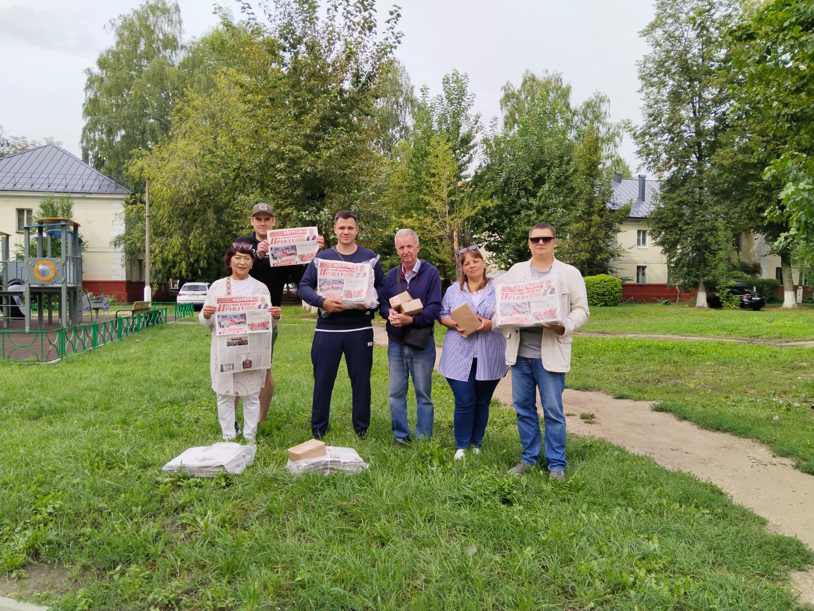 Активные агитационные выходные дни в Балашихе