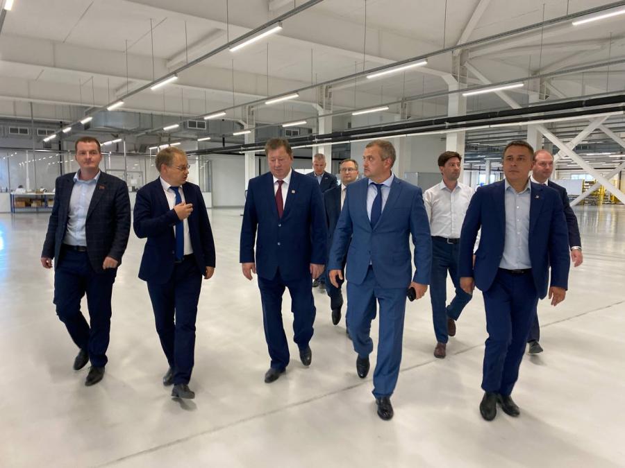 Репортаж о рабочем визите В.И. Кашина в Ульяновскую область