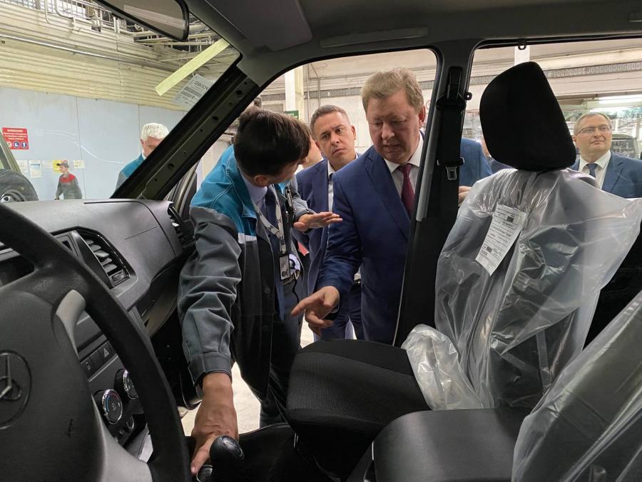 Репортаж о рабочем визите В.И. Кашина в Ульяновскую область