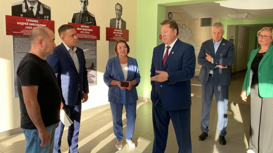 Репортаж о рабочем визите В.И. Кашина в Ульяновскую область