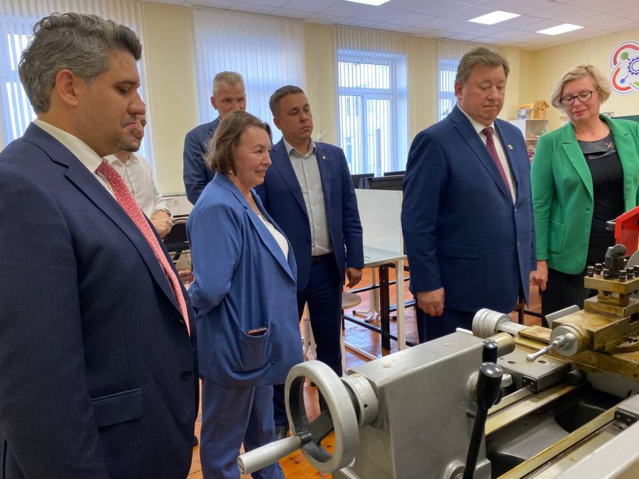 Репортаж о рабочем визите В.И. Кашина в Ульяновскую область