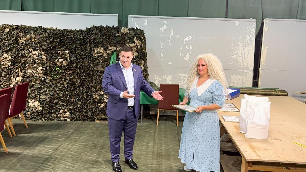 Депутат Мособлдумы от КПРФ Марк Черемисов посетил добровольческое объединение в г.о. Балашиха