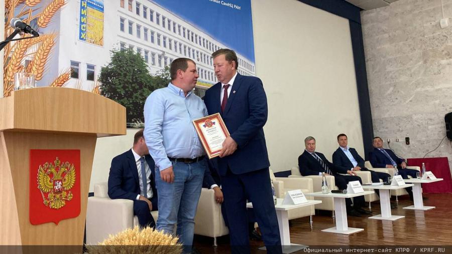 В.И. Кашин посетил сельскохозяйственные предприятия Ульяновской области