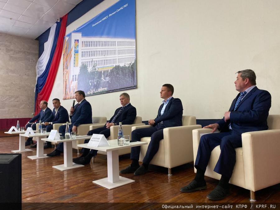 В.И. Кашин посетил сельскохозяйственные предприятия Ульяновской области