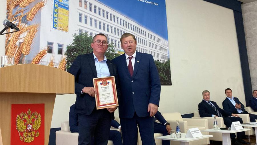 В.И. Кашин выступил на встрече с сельхозпроизводителями в ФГБУ «Ульяновский научно-исследовательский институт сельского хозяйства – филиал СамНЦ РАН»