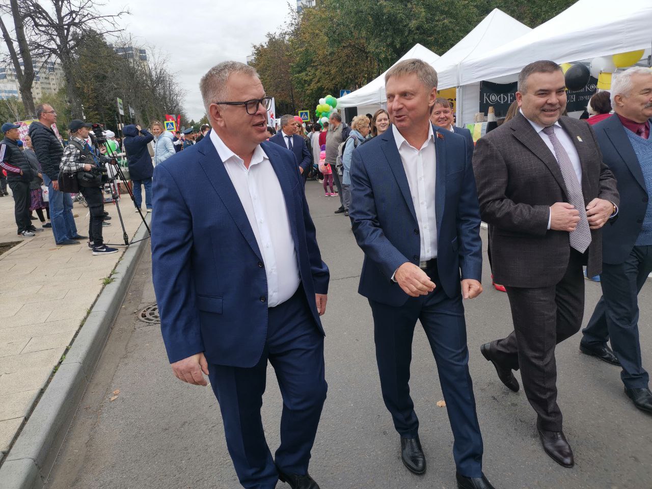 Заместитель Председателя Московской областной Думы Александр Наумов посетил праздничные мероприятия в Видном