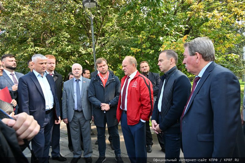 Г.А. Зюганов: «Сегодня исключительно ответственный день!»