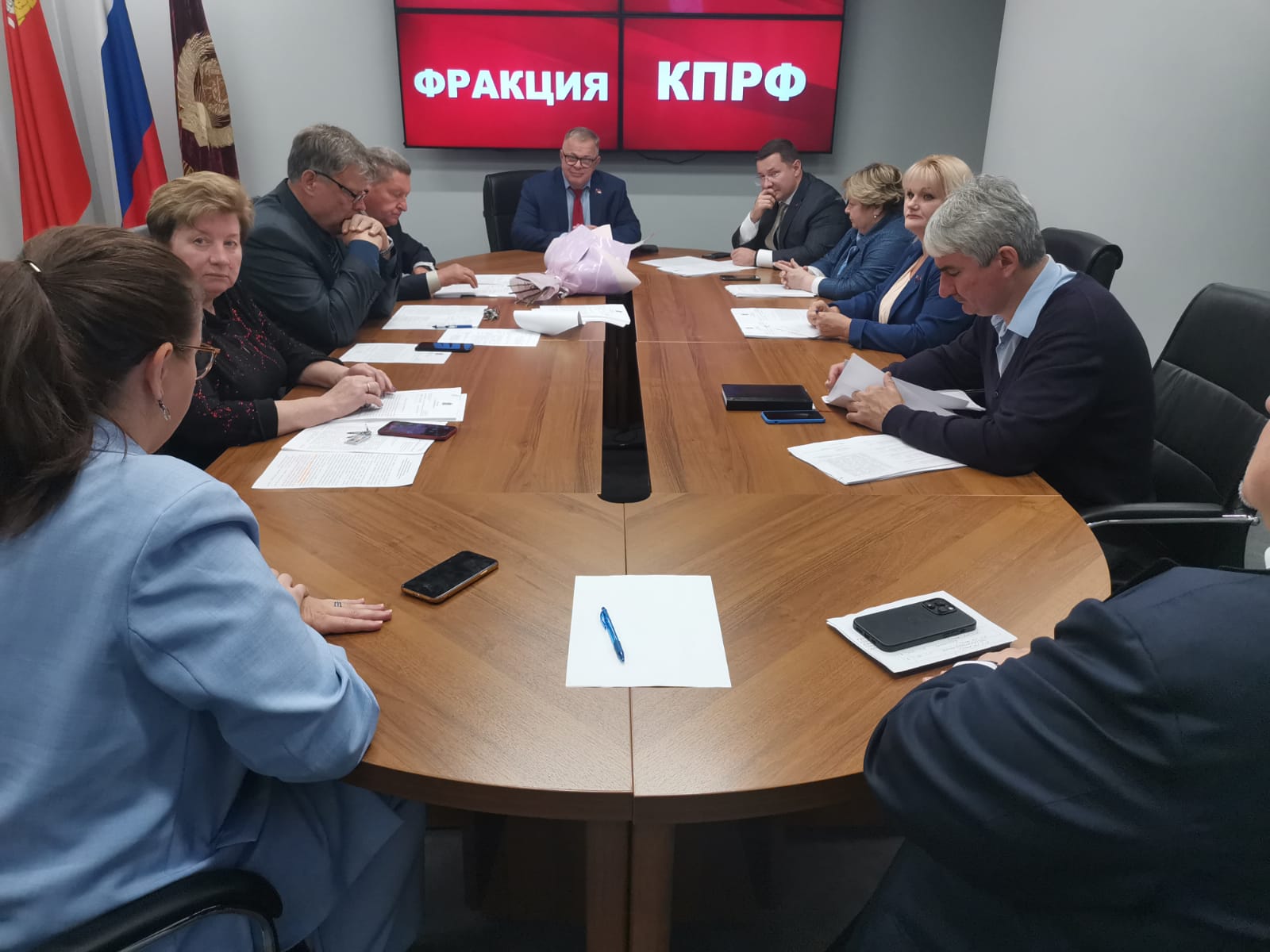 Работа фракции КПРФ в Московской областной Думе