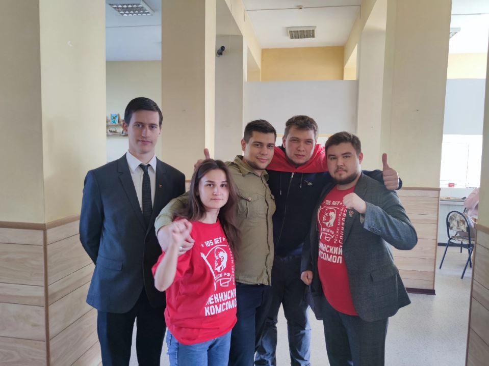Делегация МК ЛКСМ РФ посетила слёт ЛКСМ РФ ЦФО