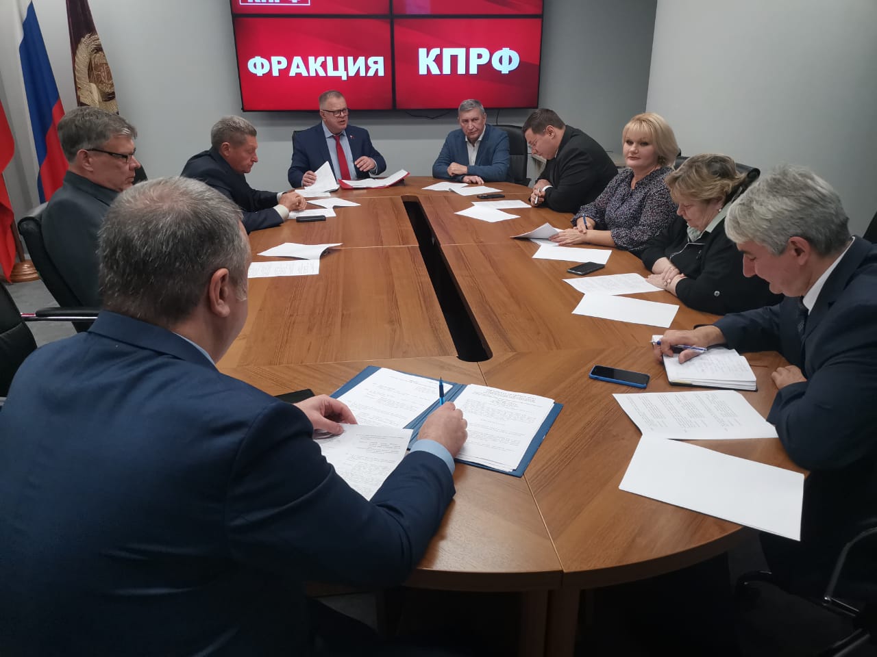 Работа фракции КПРФ в Московской областной Думе