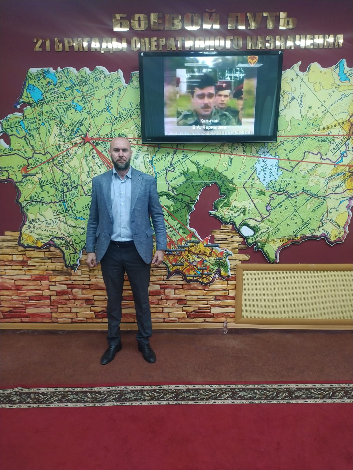 21-я ордена Жукова бригада оперативного назначения отметила 35-летие со дня образования