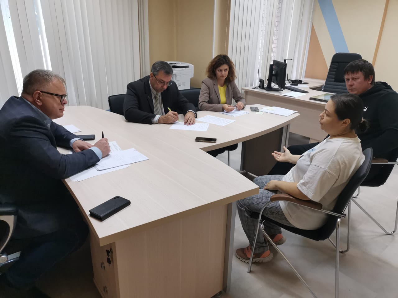 Заместитель Председателя Московской областной Думы - руководитель фракции КПРФ Александр Наумов провёл приём граждан в Ступине