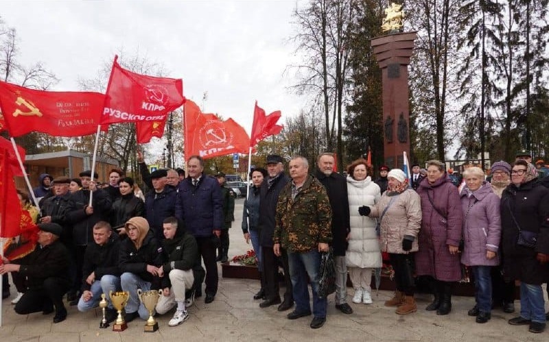 Открытие Аллеи Славы в Тучково