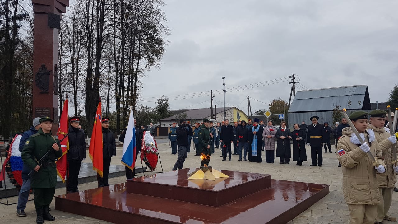Открытие «Аллеи Славы»