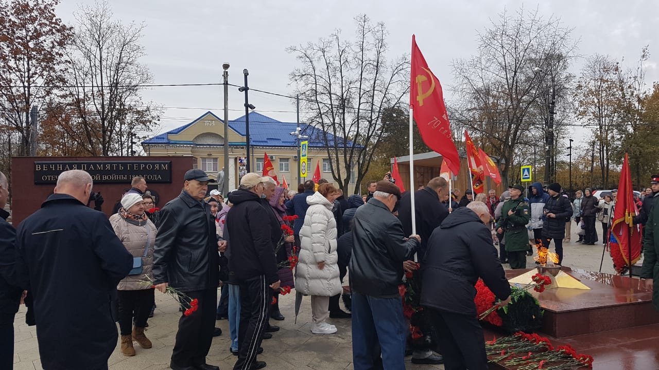 Открытие «Аллеи Славы»