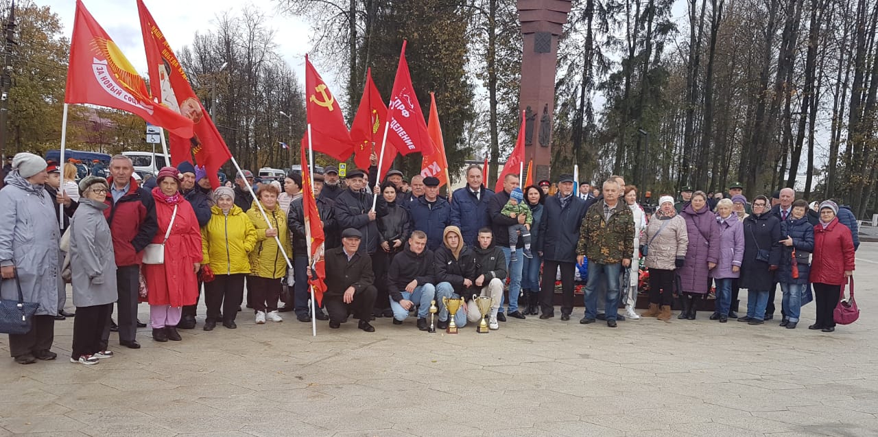 Открытие «Аллеи Славы»