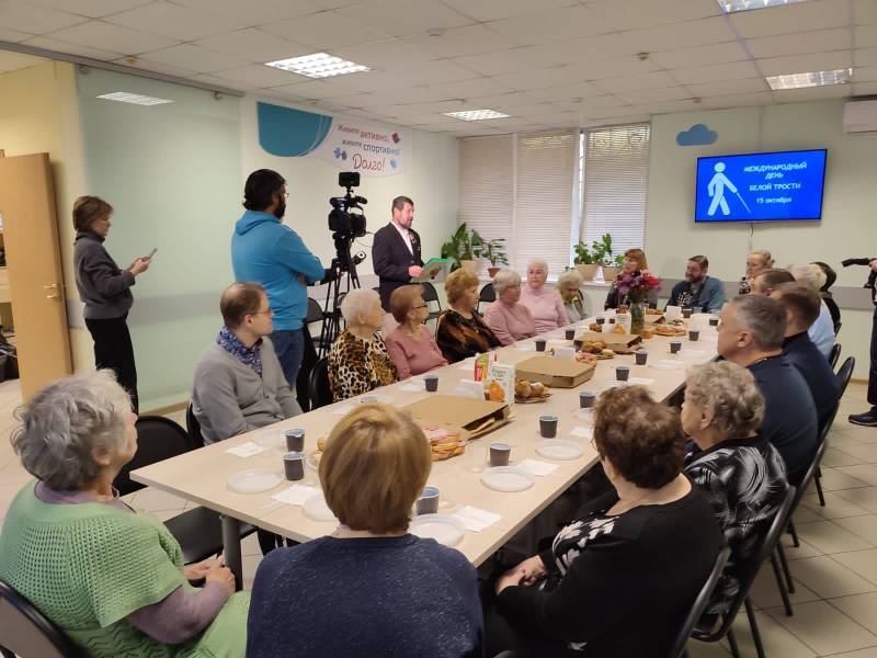 День Белой трости в Долгопрудном
