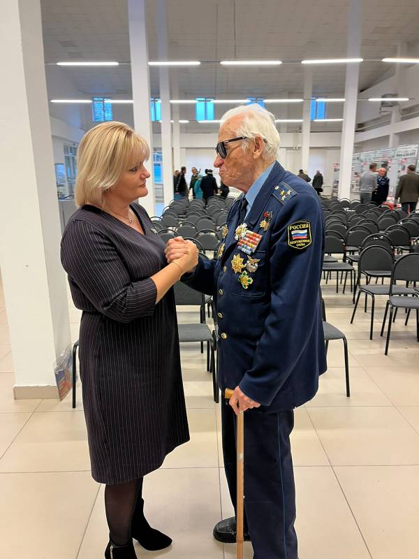 Урок мужества в Монино