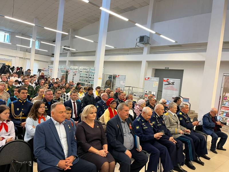 Урок мужества в Монино